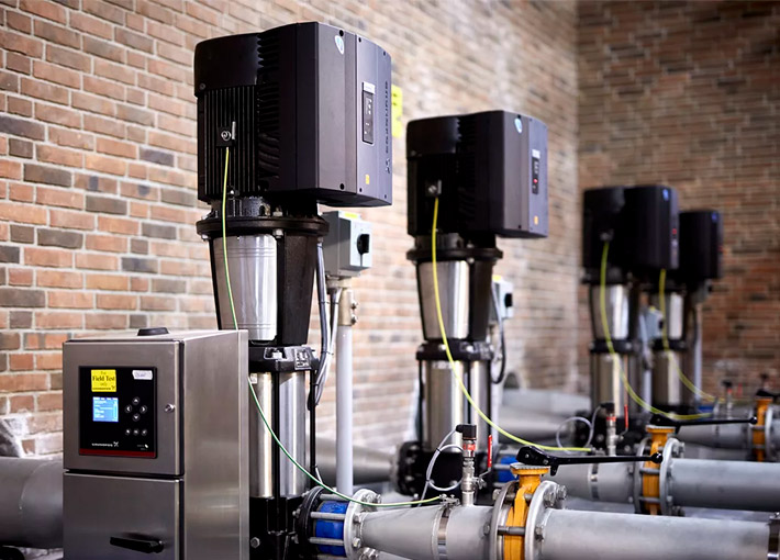 Stator und Rotorkern des Wasserpumpenmotors