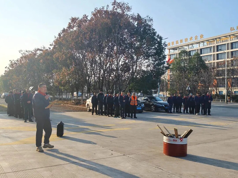 Jufeng-Technologie | „Jeder achtet auf Sicherheit und jeder weiß, wie er im Notfall zu reagieren hat“ Brandschutzübung